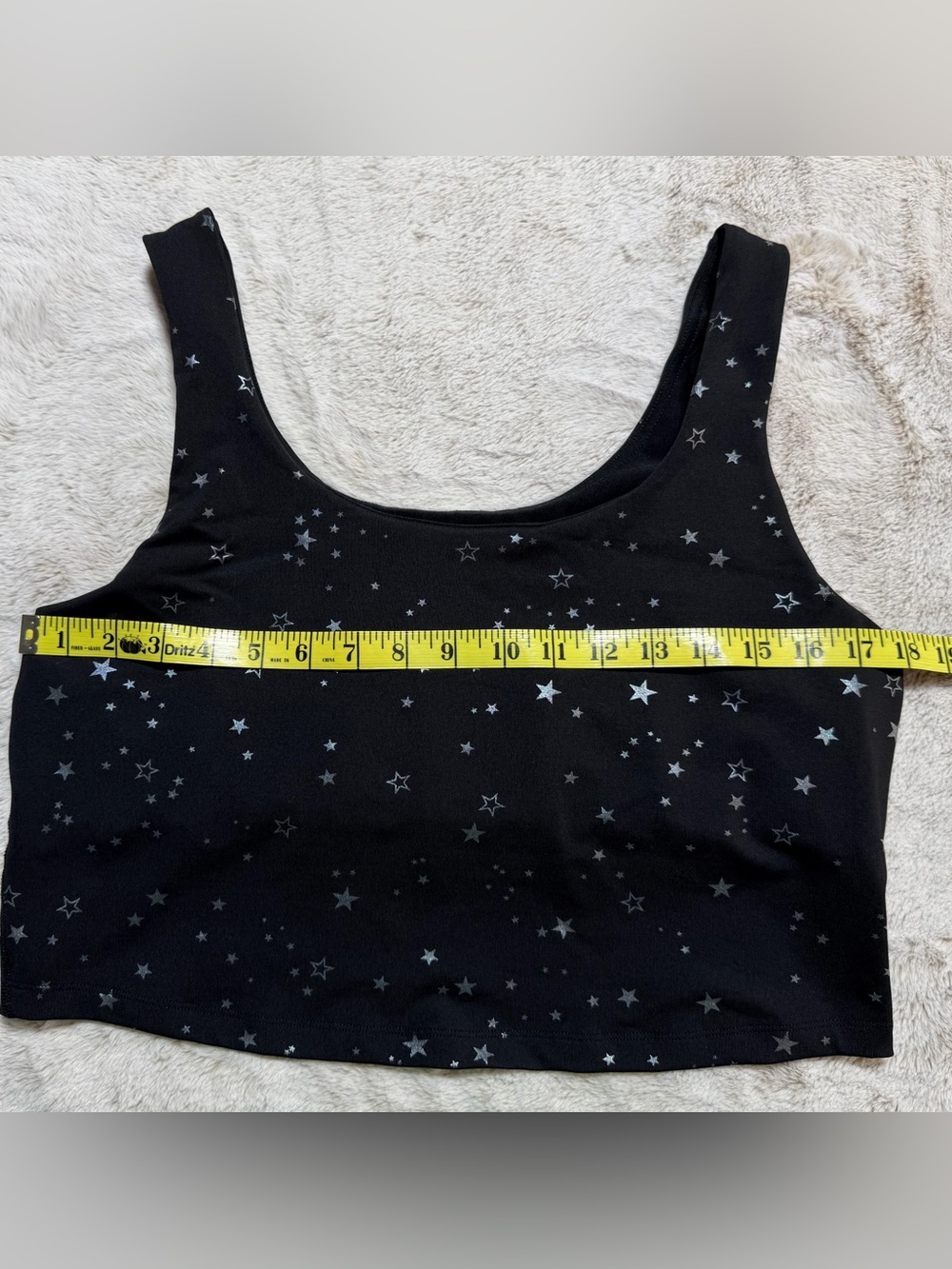 Beyond Yoga Black Star-Print Sports Bra and Leggings Set 1X - Picture 12 of 12